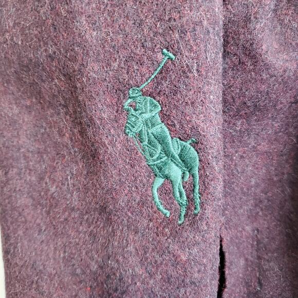 Polo Ralph Lauren Lambswool Scarf NWT 60x12 - Picture 7 of 7